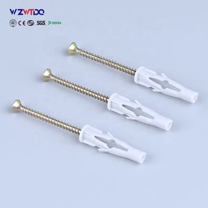 Perno de anclaje de cuña de hormigón duradero de PE al por mayor, diferentes tamaños, tipos completos, anclajes y tornillos de pared de plástico para paneles de yeso, Kit de tornillos para - Product Image 2