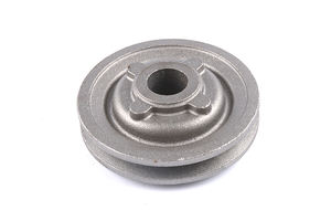 하이 퀄리티 사용자 정의 회색 철 벨트 풀리 주조 모래 주조 주철 주조 CNC Machining-GG25 GJL25 FC25 산업용 사용 - Product Image 6