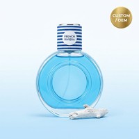 Fragancia Cítrica Acuática Costera de la Riviera Francesa, Aroma Costero Personalizado OEM, Empaque Personalizado