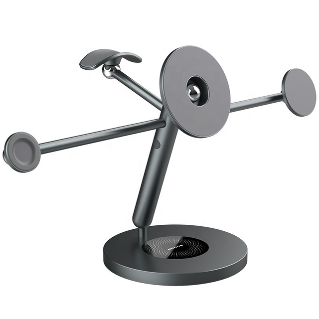Nillkin New Arrival Metal Magnetic Rotatable Stand for Phone/iPad/Headphone/smart Watch Collection Use Multi-functional Stand
