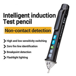 Detector de voltaje de CA sin contacto, localizador LED de 12V-1000v VD409B Crcuit, medidor, rastreador de cable de pluma - Product Image 4