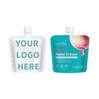 Emballage de liquide en plastique imprimé personnalisé pochette de boisson debout en papier d'aluminium recharge de bec presser le sac de poche de bec d'eau de jus alimentaire