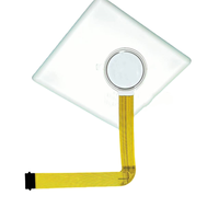 Écran d'affichage OLED LCD circulaire transparent avec police jaune, interface SPI I2C, vision intégrale, petit OLED pour équipement médical