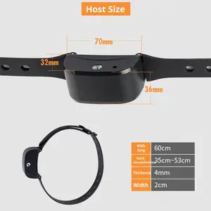 Entraîneur télécommandé, rechargeable, étanche, dispositif anti-aboiement et anti-aboiement pour chien de compagnie, commande en un clic - Product Image 4