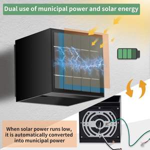 Lámpara Solar LED de Pared con Control Remoto, Impermeable IP65, Ángulo de Haz Ajustable, para Decoración de Jardín Exterior, Venta al Por Mayor - Product Image 3