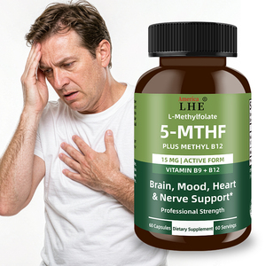 Capsules de méthylfolate Shecome personnalisées pour soutenir la santé du cerveau et du cœur chez les femmes et les hommes - Complément de méthylfolate - Product Image 1