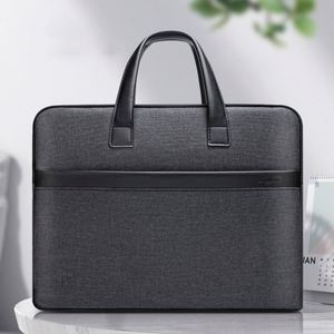 High Quality Oxford Cloth Conference Bags Ecofriendly Briefcase Bag for Men Business with Pocket Waterproof <b>Laptop</b> Bag 15.6 Inch - Product Image 2