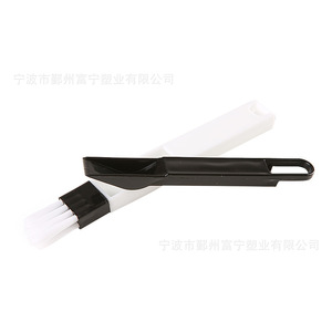 <b>Window</b> Groove <b>Brush</b> Nylon Crevice Cleaning Tool White Single Sided For Keyboard And Corner Dusting - Product Image 3