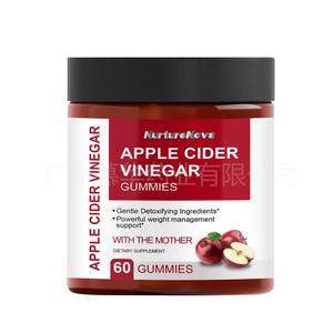 Cross Border Export Hot Selling Appelazijn Gummies 60 <span class=keywords><strong>Capsules</strong></span>, Fabriek Directe Verkoop, O Em - Product Image 1