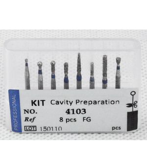 Fraises dentaires diamant, fraises de préparation de la cavité - Product Image 3