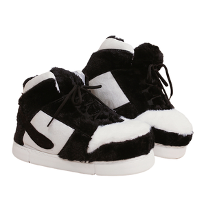 Chaussons d'intérieur chauds et doux en peluche à semelle épaisse pour l'hiver – Vente en gros - Product Image 1