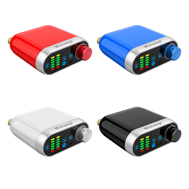 Mini Audio HiFi 5.0 HiFi Power Amplifier Class D TPA3116 Digital Amp USB Sound Card AUX 50W*2 Home Audio