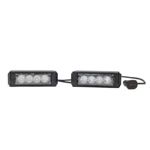 Lumière Flash LED stroboscopique d'avertissement de tableau de bord de véhicule d'urgence avec adaptateur de Cigarette On/Switch