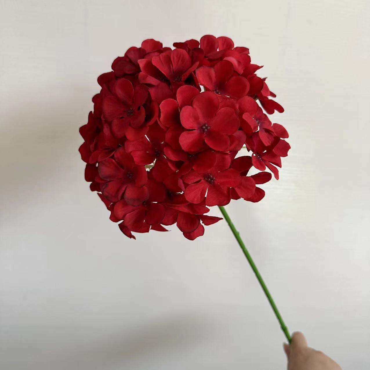 Broken jade hydrangea