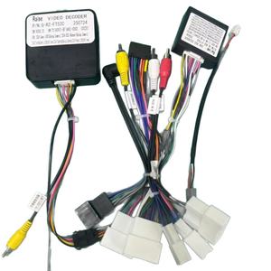 Câble <span class=keywords><strong>adaptateur</strong></span> de faisceau de câblage 16 broches pour <span class=keywords><strong>autoradio</strong></span> stéréo, décodeur Canbus LVDS pour <span class=keywords><strong>Toyota</strong></span> <span class=keywords><strong>RAV4</strong></span> Corolla Camry 2023 2024 2025 - Product Image 1