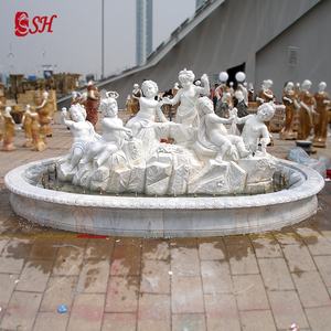 Stock grande al aire libre <span class=keywords><strong>Trevi</strong></span> fuente piedra jardín fuente de agua para la venta - Product Image 6