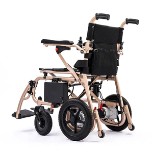 Fábrica al por mayor <span class=keywords><strong>silla</strong></span> de ruedas Plegable <span class=keywords><strong>ligera</strong></span> Motor de control remoto potencia <span class=keywords><strong>silla</strong></span> de ruedas eléctrica - Product Image 2