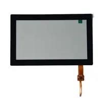 Vidro + película de vidro + película, pet + filme de vidro ft516 gt911 ili2510 7 polegadas, painel de toque industrial personalizado