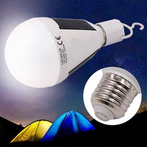 <span class=keywords><strong>Ampoule</strong></span> <span class=keywords><strong>Solaire</strong></span> E27 7W <span class=keywords><strong>12W</strong></span> en Promotion, Lanternes Portables à Batterie, Éclairage <span class=keywords><strong>Solaire</strong></span> Extérieur, Lampes de Camping et de Jardin Rechargeables d'Urgence - Product Image 3
