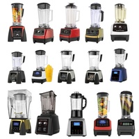 Extracteur de jus commercial compact, mixeur, robot culinaire, presse-agrumes électrique, robuste, portable, 3-en-1, 3L, 4L, 2L