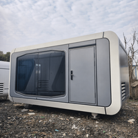 Kit de maisonnette préfabriquée modulaire pour hôtel, camping, bureau, villa
