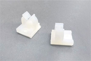 Pince de câble auto-adhésive de type R 3M pince d'organisateur de câble en nylon adhésif en silicone pince de câble PV pince de câble-matière plastique - Product Image 4