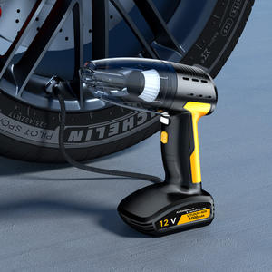 Aspirateur de voiture portable 12V 6000mAh, pompe à air rechargeable 4-en-1, alimenté par batterie, capacité 0,5L-1L - Product Image 5