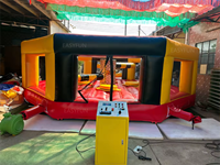 EASYFUN Jeu gonflable Meltdown Wipeout personnalisé en usine, défi Last Man Standing, jeu de carnaval pour la location