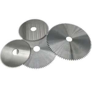 Custom Saw Blade 0.8-30mm Slotting Milling Cutter Solid HSS Saw Blade For Cast Iron