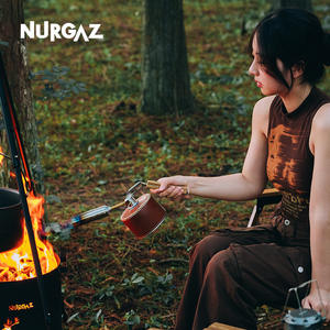 Encendedor de Fuego Plegable para Exteriores NURGAZ, 31.5x11.5x3.5cm, de Aluminio, Portátil, para Barbacoa y Encendido de Carbón - Product Image 2