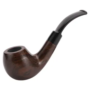 Futeng Hand Tobacco Pipe Smoking Carved Unique Design Portable Wooden Smoking Pipe