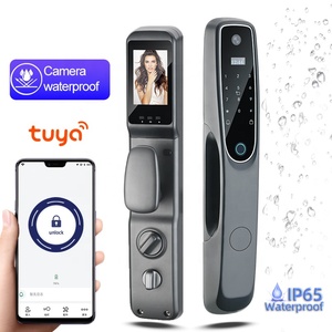Nhà Máy Bán Buôn An Ninh Wifi Kỹ Thuật Số Ổ Khóa Tự Động Khóa Chuông Cửa Tuya Ứng Dụng Cổng Tự Động Cửa Vân Tay Thông Minh Máy Ảnh Cửa Khóa - Product Image 1