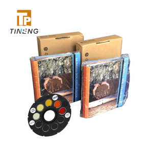 मृदा कार्बनिक अशुद्धियाँ रंग संदर्भ चार्ट रंग मानक ग्लास स्केल - Product Image 1