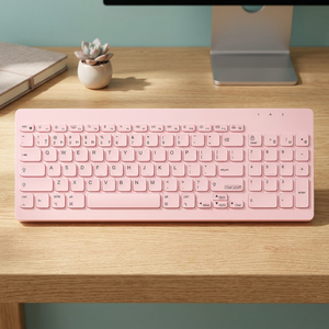 HengYu Nuevo Teclado Mecánico Inalámbrico Portátil de Membrana Silenciosa de 96 Teclas, Tres Modos, Resistente al Agua, Interfaz Tipo-C, Sin Retroiluminación - Product Image 1