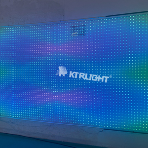 Địa chỉ <span class=keywords><strong>RGB</strong></span> thông minh LED Pebble/Hạt giống ma trận lưới đèn màn hình DC12V 5cm Pitch P67 pixels - Product Image 1