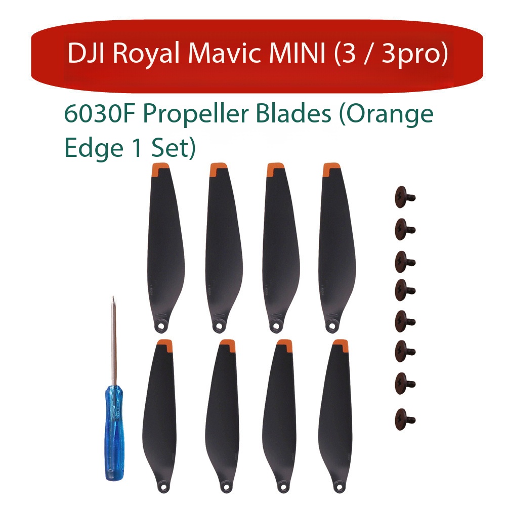 6030F Propellers Orange Edge