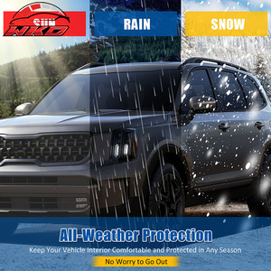 Déflecteurs de vitres latérales en acrylique pour Kia Telluride 20-25, 4 pièces - Product Image 6