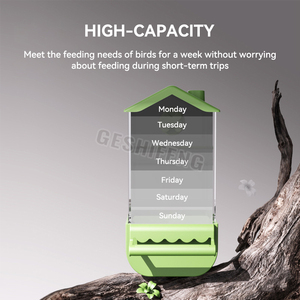 Hot Selling Transparent <strong>Bird</strong> Cage Accessories <strong>Food</strong> Holder Parrot <strong>Fruit</strong> Vegetable Feed Container - Product Image 6