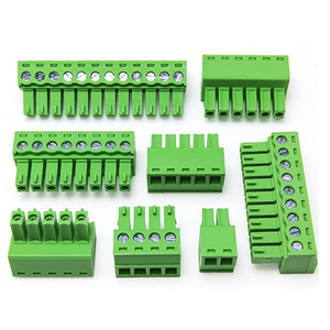 15EDGK PCB เทอร์มินัลบล็อก 3.81 มม. แบบสกรู 2-12P ทองแดงบริสุทธิ์ ขั้วต่อแบบไม่ต้องบัดกรีสำหรับสายไฟอิเล็กทรอนิกส์ - Product Image 1