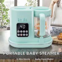 YOOHAN Cuiseur Vapeur Mixeur Électrique Portable 300W pour Aliments Bébé, Hachoir à Aliments et Préparateur de Compléments Nutritionnels, Personnalisable, Vente en Gros, Prise UE