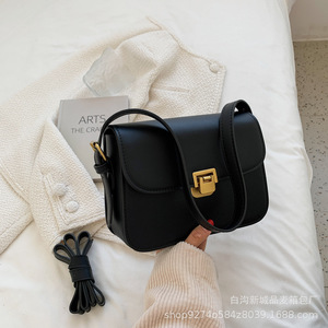 Sac à main tendance pour homme 2025, style bohème coréen, fermeture à bande élastique, forme carrée, doublure en cuir véritable - Product Image 6