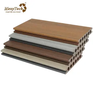 Heißer Verkauf Öko riss beständige Outdoor-Co-Extrusion WPC Decking Boden Deck guten Preis Holz Kunststoff Verbund mit 2 Farben