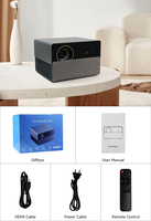 Proyector JLF L006 de 650 Lúmenes, 1080P, Smart TV Android, WIFI, Inalámbrico, LED LCD, Mini Proyector 4K