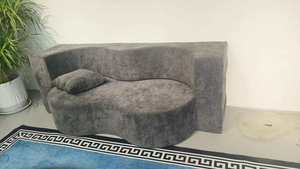 โซฟาโมดูลาร์แบบพับได้ทันสมัย โซฟาหุ้มเบาะหรูหราประหยัดพื้นที่สำหรับห้องนั่งเล่น - Product Image 3