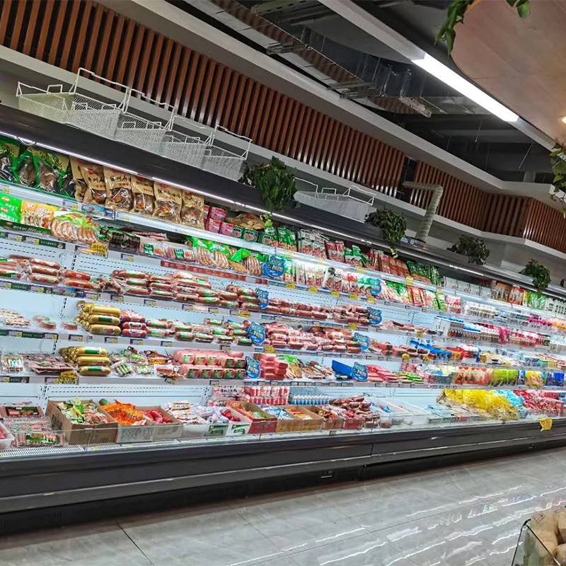 High Quality Supermarket Upright Display Fridge