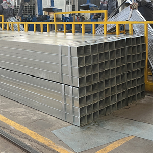 MS Ống Vuông Nhà sản xuất 40x40x3 75x75 80*80 mạ kẽm điện kháng hàn ống vuông thép hồ sơ - Product Image 1