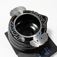 Ensemble infuseur et agitateur à thé en acier inoxydable personnalisé, motif chien, accessoires café et thé OEM, tamis à matcha, perles métalliques