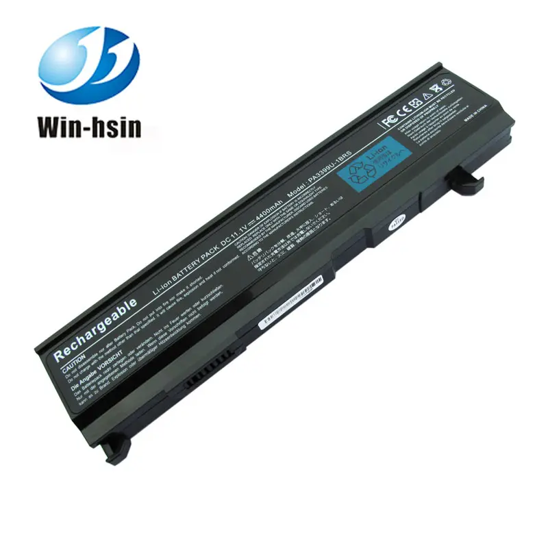 Batteria del computer portatile di ricambio per toshiba satellite A100 A105 A200 A80 M100 M105 series batteria