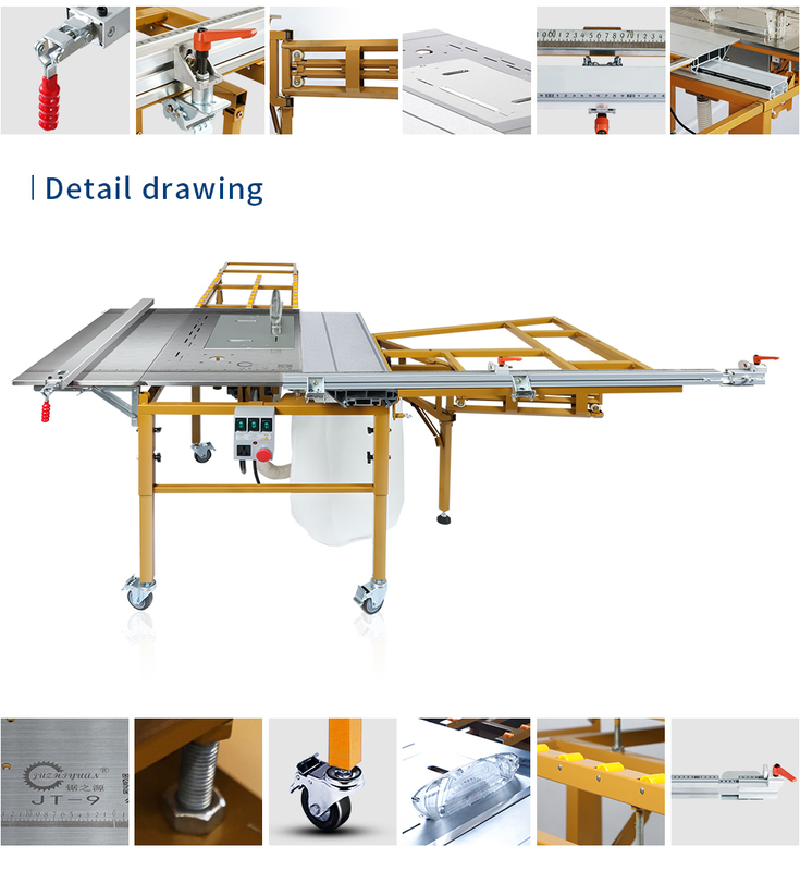 JT 9B Portable Folding Woodworking Table