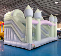 Ventes directes d'usine Combo Centre de divertissement pour enfants Château gonflable Toboggan sec Maison gonflable